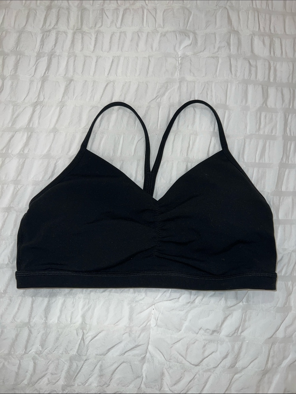 LSKD Black Sports Bra